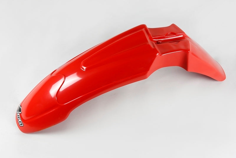 UFO Plast PLASTIC FRONT FENDER, RED/RED