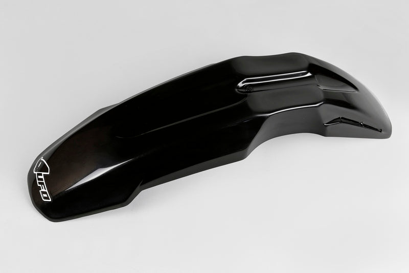 UFO Plast PLASTIC FRONT FENDER, BLK/BLK