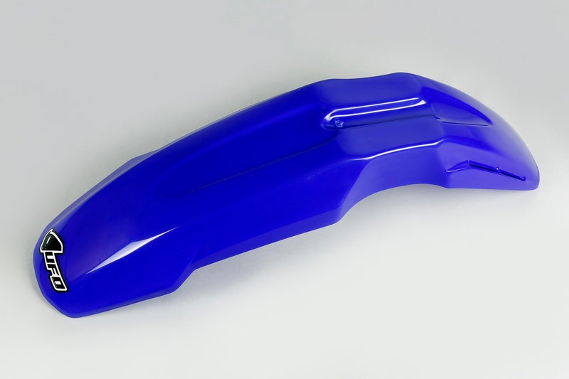 UFO Plast PLASTIC FRONT FENDER, BLUE/BLUE
