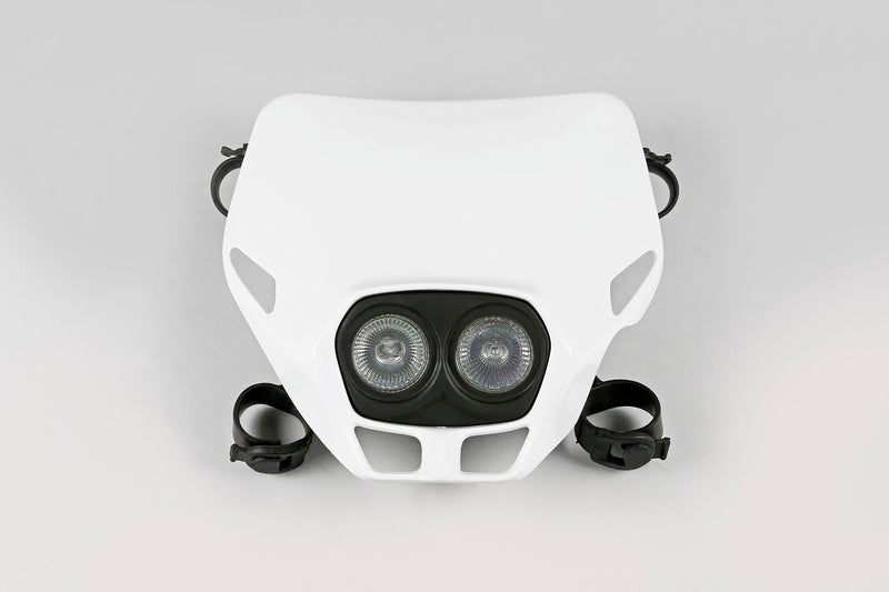 UFO Plast HEADLIGHT FIREFLY TWINS, WHT/WHT