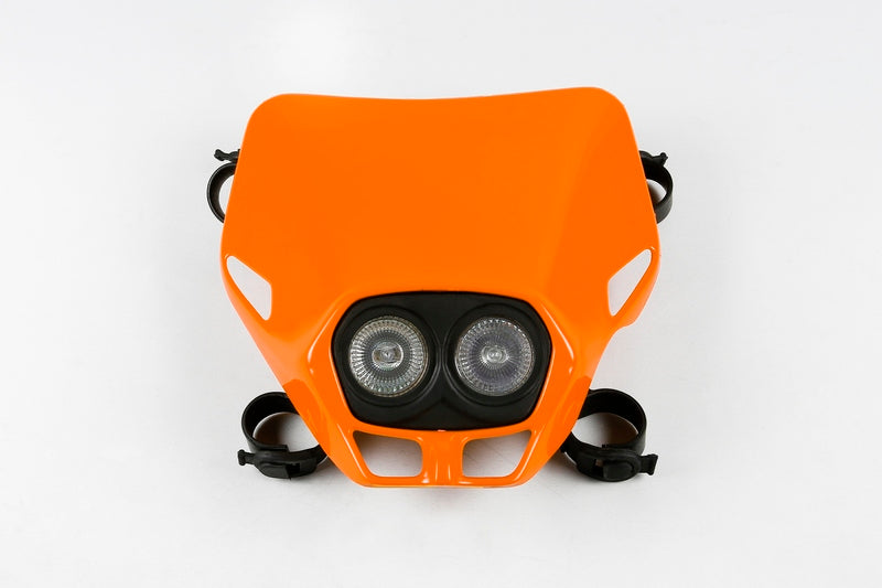 UFO Plast HEADLIGHT FIREFLY TWINS, ORG/ORG
