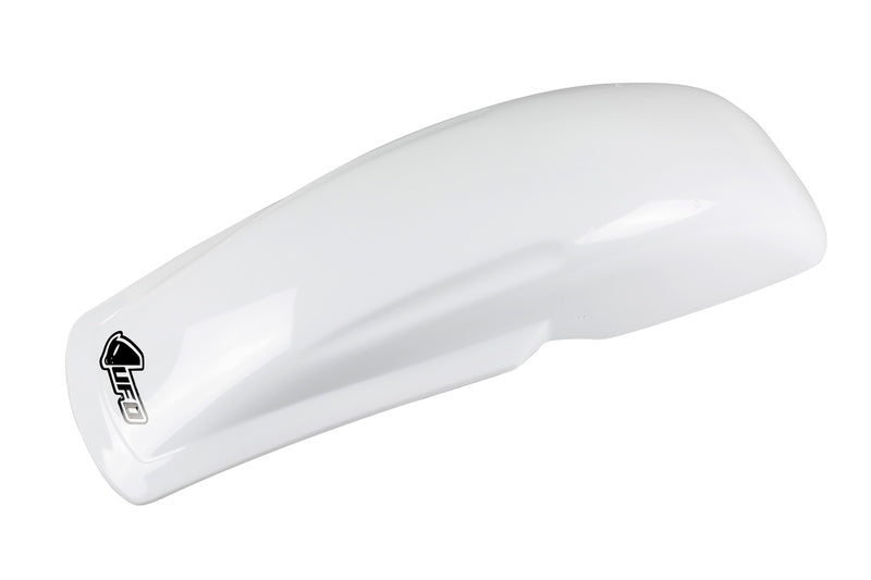 UFO Plast PLASTIC REAR FENDER, WHT/WHT