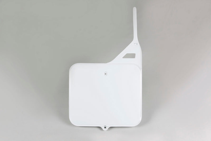 UFO Plast PLASTIC FRONT PLATE, WHT/WHT