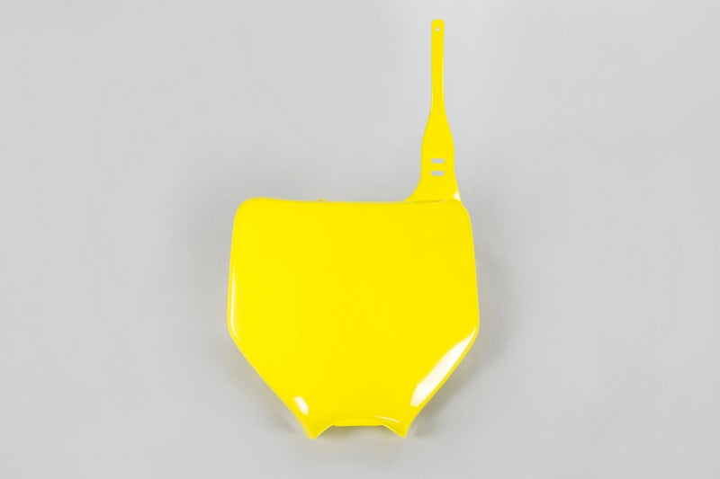 UFO Plast PLASTIC FRONT PLATE, YEL/YEL