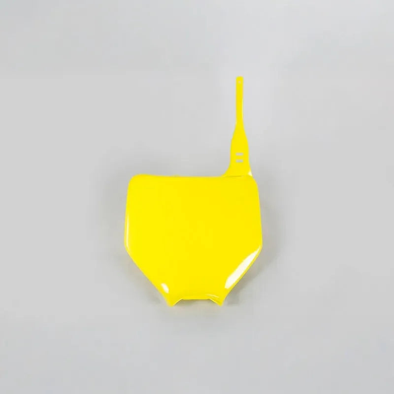UFO Plast PLASTIC FRONT PLATE, YEL/YEL