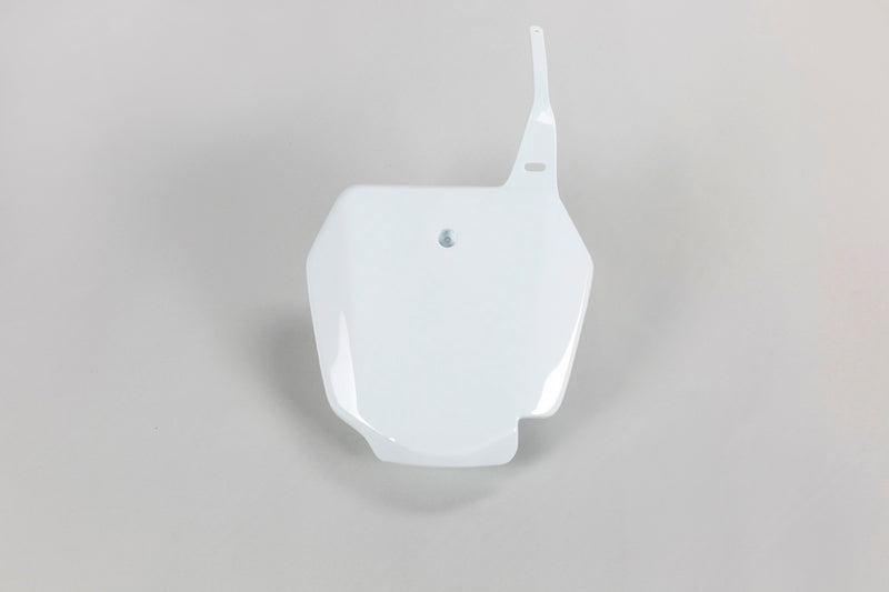 UFO Plast PLASTIC FRONT PLATE, WHT/WHT