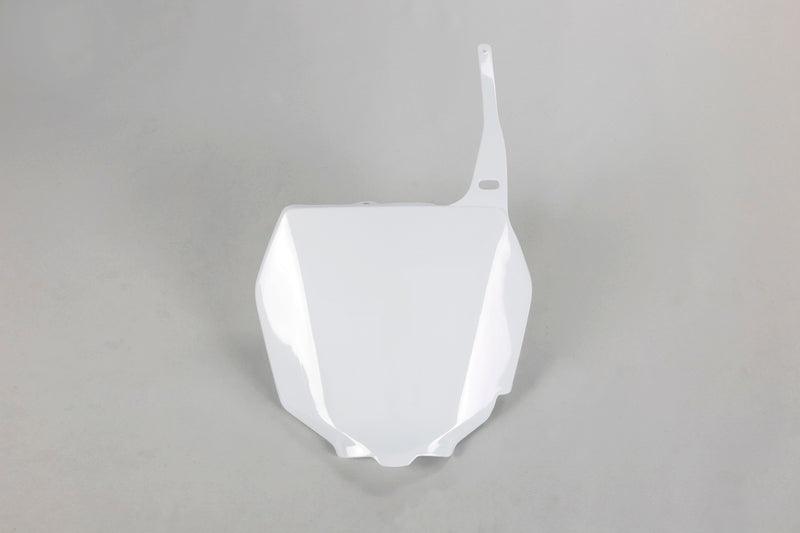 UFO Plast PLASTIC FRONT PLATE, WHT/WHT