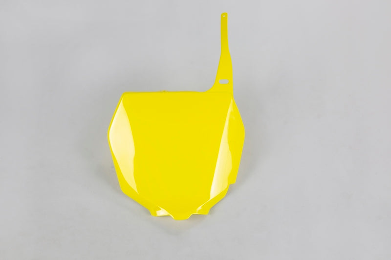 UFO Plast PLASTIC FRONT PLATE, YEL/YEL