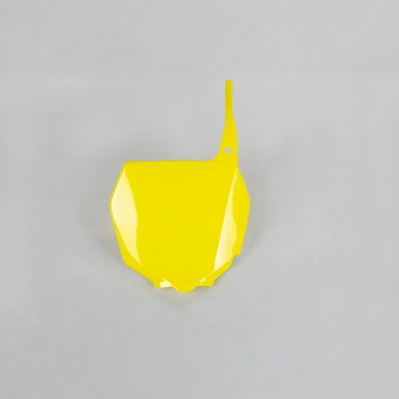 UFO Plast PLASTIC FRONT PLATE, YEL/YEL