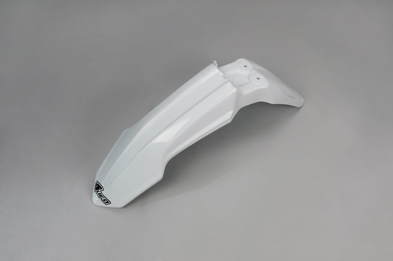 UFO Plast PLASTIC FRONT FENDER, WHT/WHT