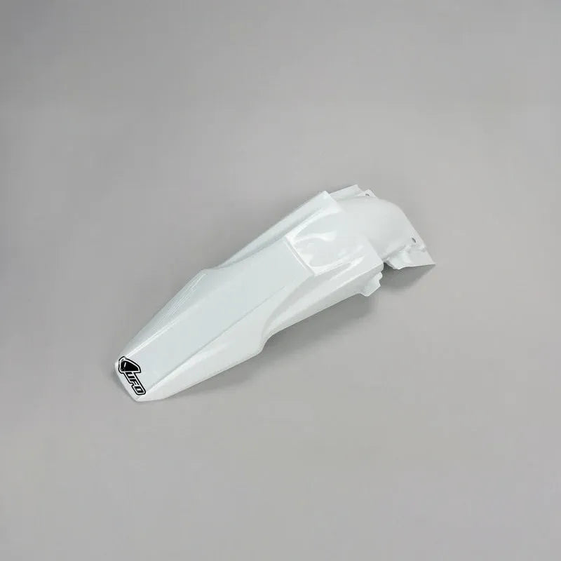 UFO Plast PLASTIC REAR FENDER, WHT/WHT
