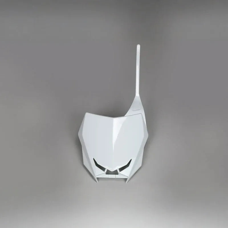 UFO Plast PLASTIC FRONT PLATE, WHT/WHT