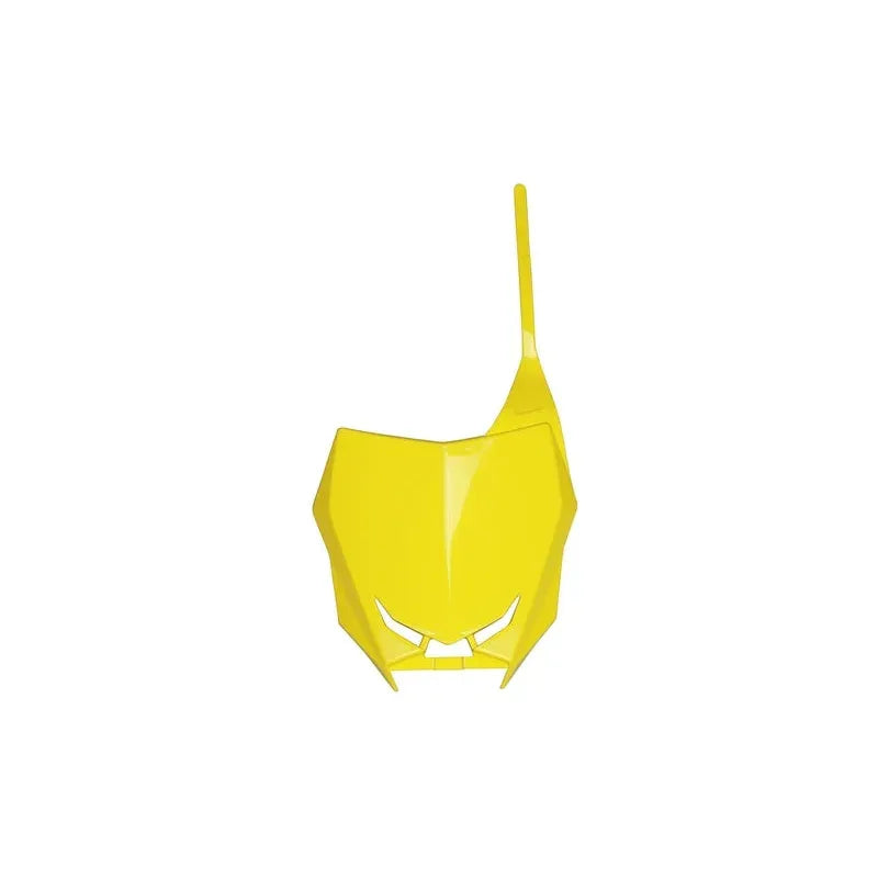 UFO Plast PLASTIC FRONT PLATE, YEL/YEL