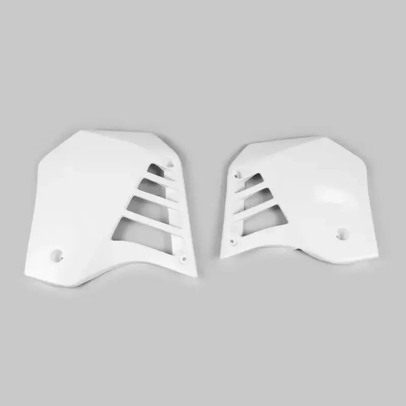 UFO Plast PLASTIC RAD SCOOPS, WHT/WHT