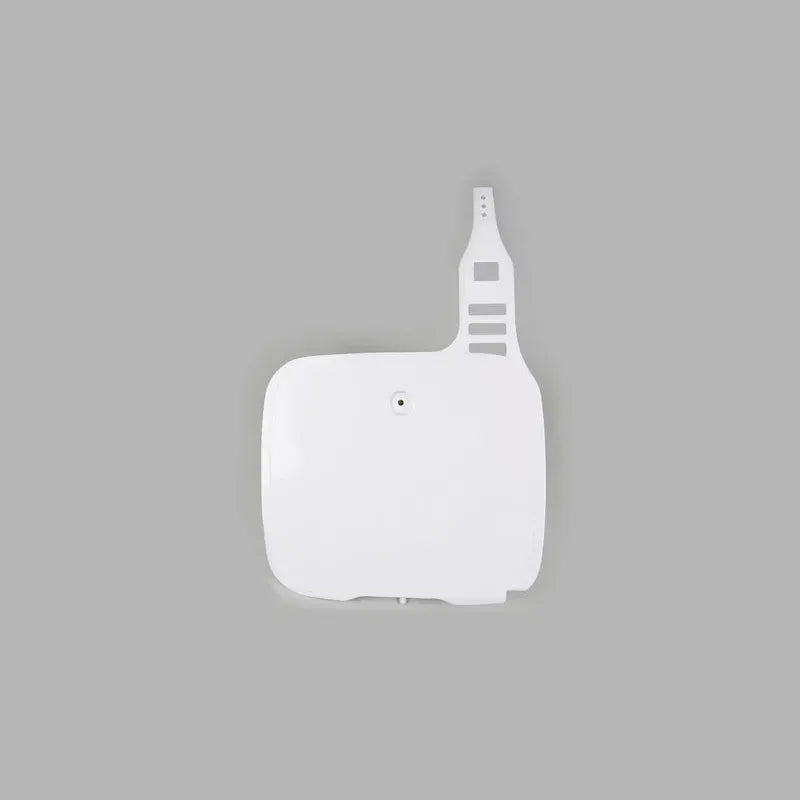 UFO Plast PLASTIC FRONT PLATE, WHT/WHT