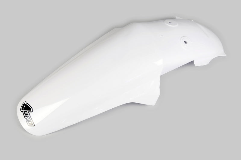 UFO Plast PLASTIC REAR FENDER, WHT/WHT