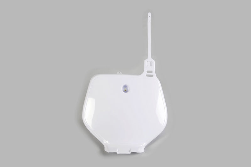 UFO Plast PLASTIC FRONT PLATE, WHT/WHT