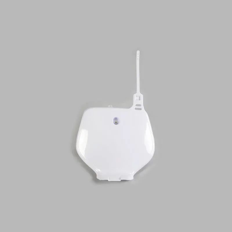 UFO Plast PLASTIC FRONT PLATE, WHT/WHT