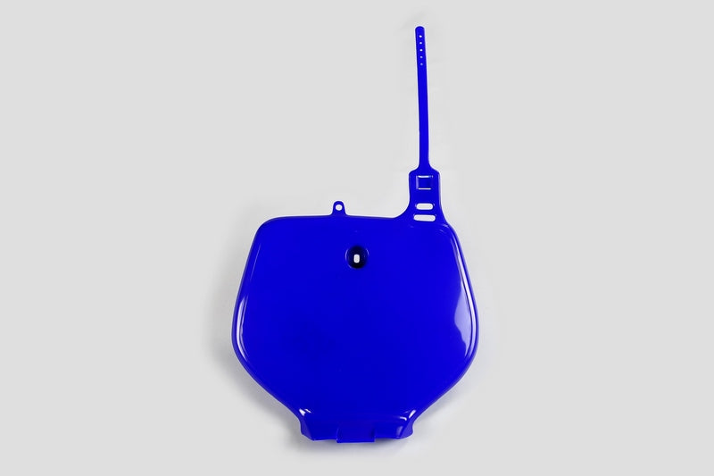 UFO Plast PLASTIC FRONT PLATE, BLUE/BLUE