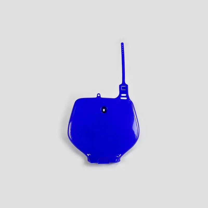 UFO Plast PLASTIC FRONT PLATE, BLUE/BLUE