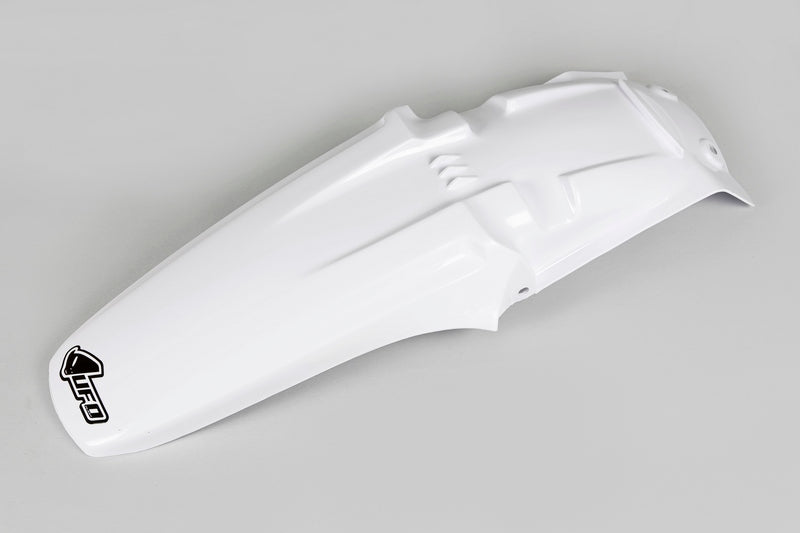 UFO Plast PLASTIC REAR FENDER, WHT/WHT