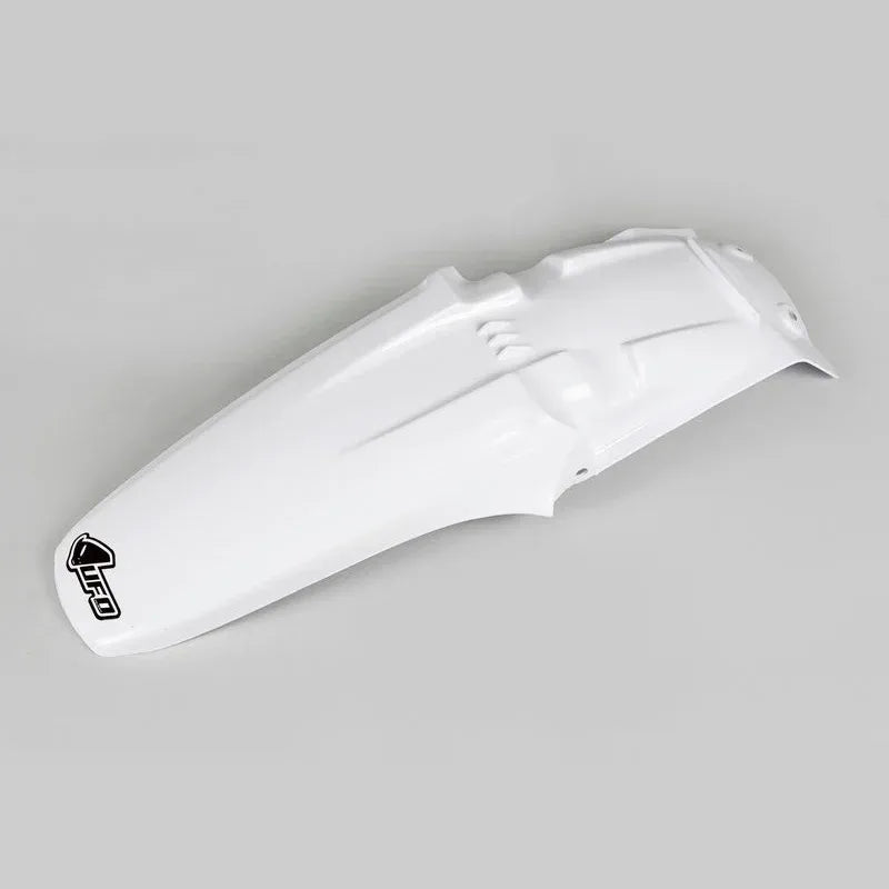 UFO Plast PLASTIC REAR FENDER, WHT/WHT