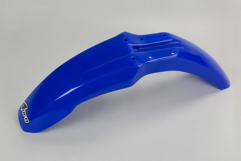 UFO Plast PLASTIC FRONT FENDER, BLUE/BLUE