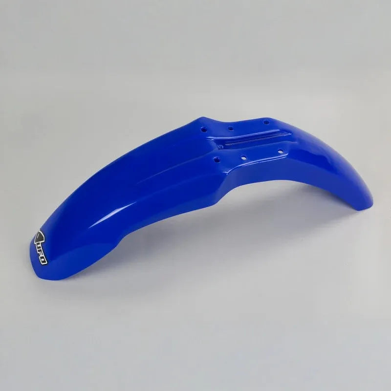 UFO Plast PLASTIC FRONT FENDER, BLUE/BLUE