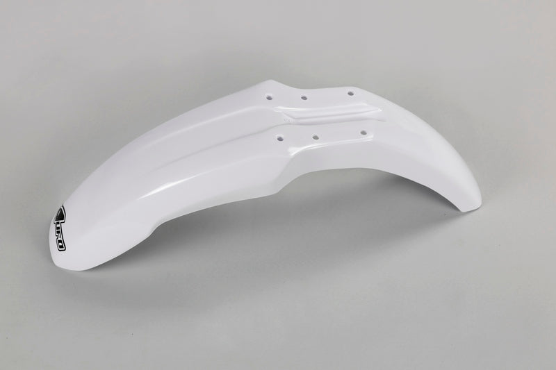 UFO Plast PLASTIC FRONT FENDER, WHT/WHT