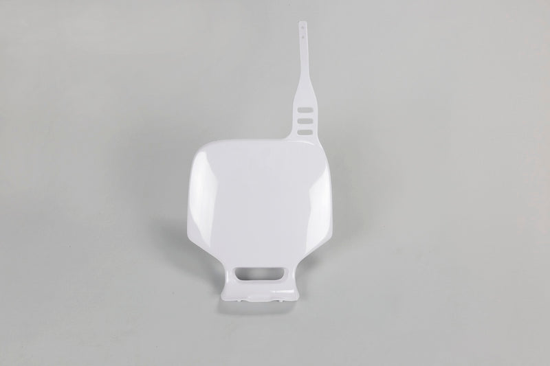 UFO Plast PLASTIC FRONT PLATE, WHT/WHT