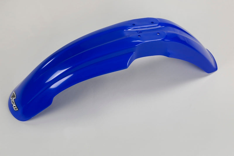 UFO Plast PLASTIC FRONT FENDER, BLUE/BLUE