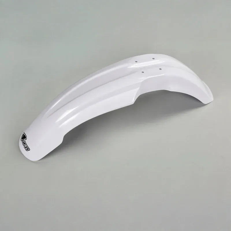 UFO Plast PLASTIC FRONT FENDER, WHT/WHT