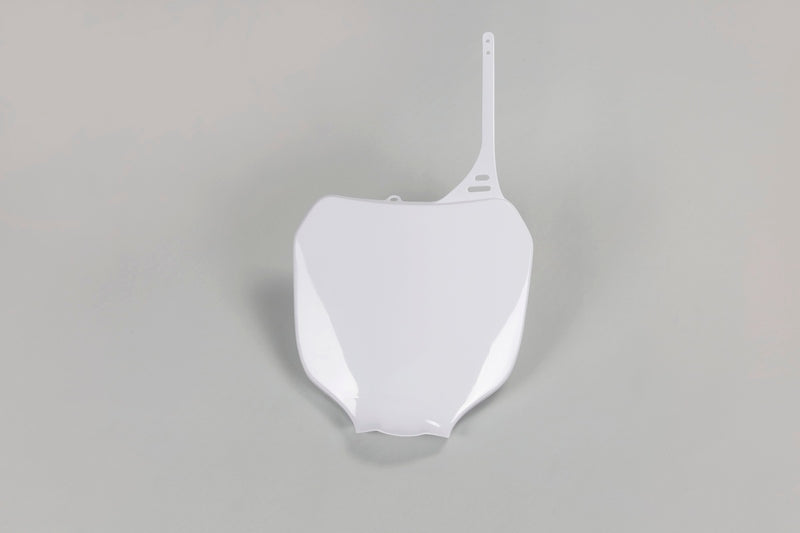 UFO Plast PLASTIC FRONT PLATE, WHT/WHT