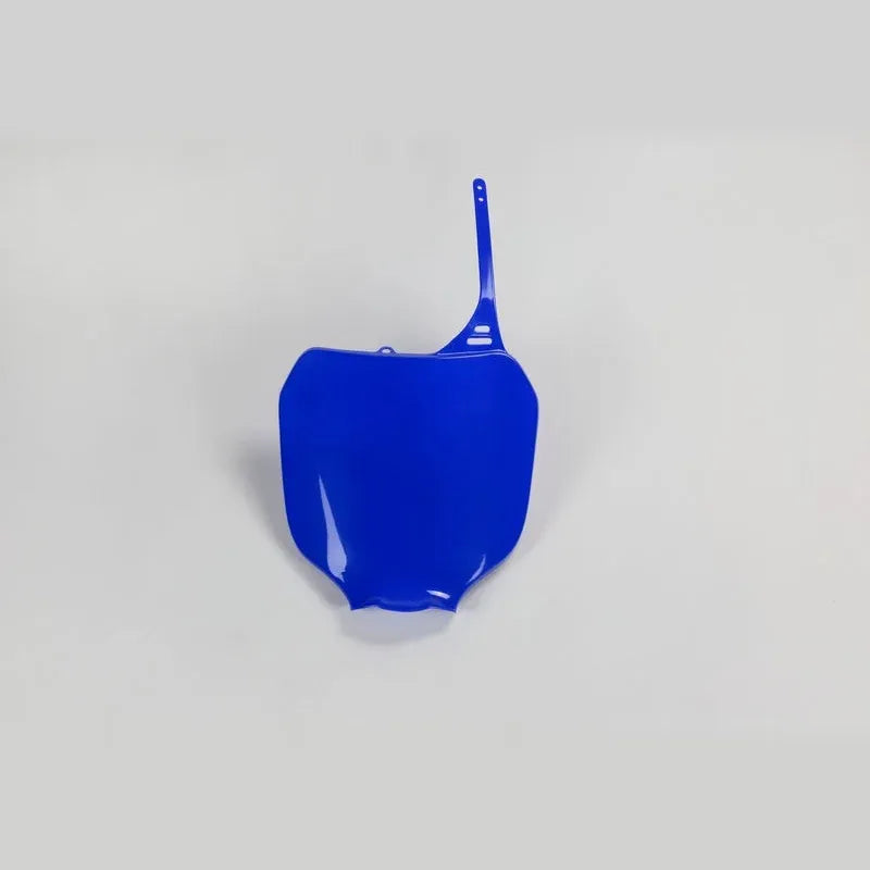 UFO Plast PLASTIC FRONT PLATE, BLUE/BLUE