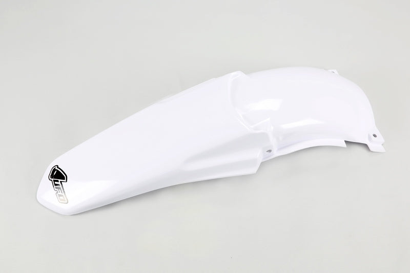 UFO Plast PLASTIC REAR FENDER, WHT/WHT