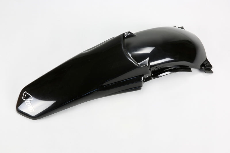 UFO Plast PLASTIC REAR FENDER, BLK/BLK