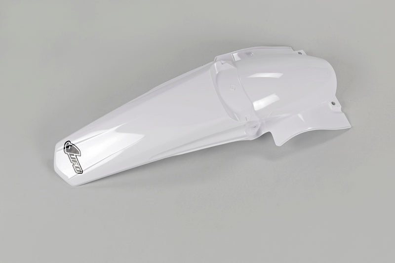 UFO Plast PLASTIC REAR FENDER, WHT/WHT