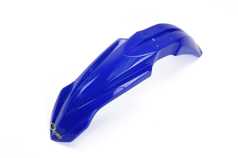 UFO Plast PLASTIC FRONT FENDER, BLUE/BLUE