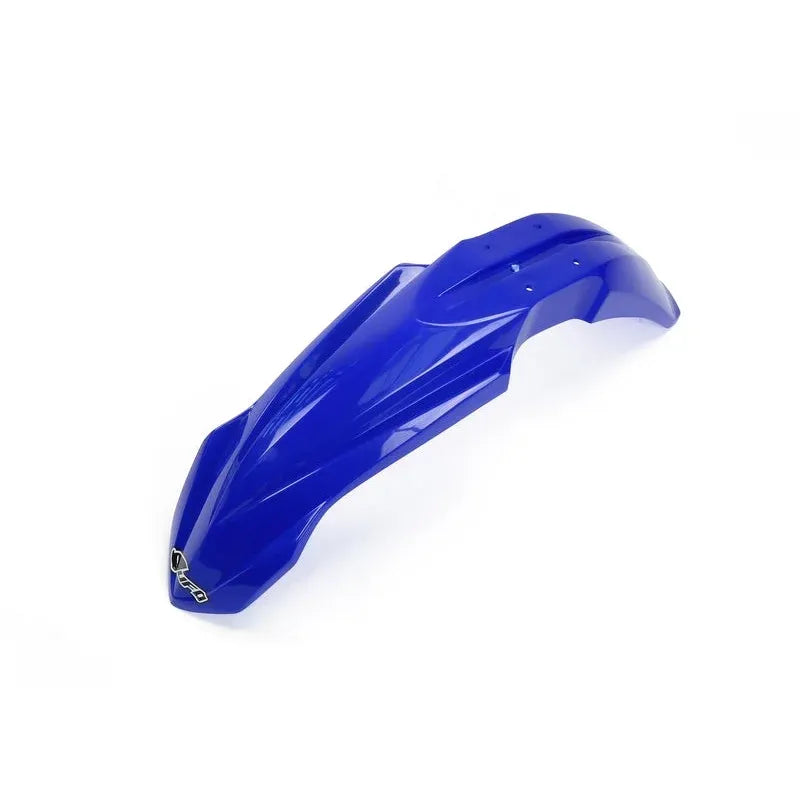 UFO Plast PLASTIC FRONT FENDER, BLUE/BLUE