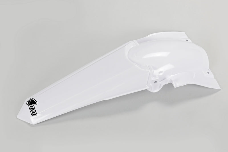 UFO Plast PLASTIC REAR FENDER, WHT/WHT