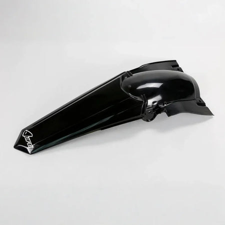 UFO Plast PLASTIC REAR FENDER, BLK/BLK