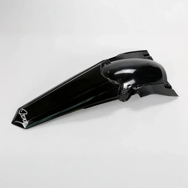 UFO Plast PLASTIC REAR FENDER, BLK/BLK