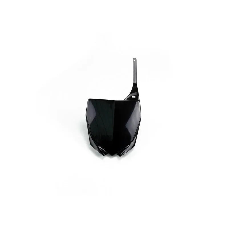 UFO Plast PLASTIC FRONT PLATE, BLK/BLK