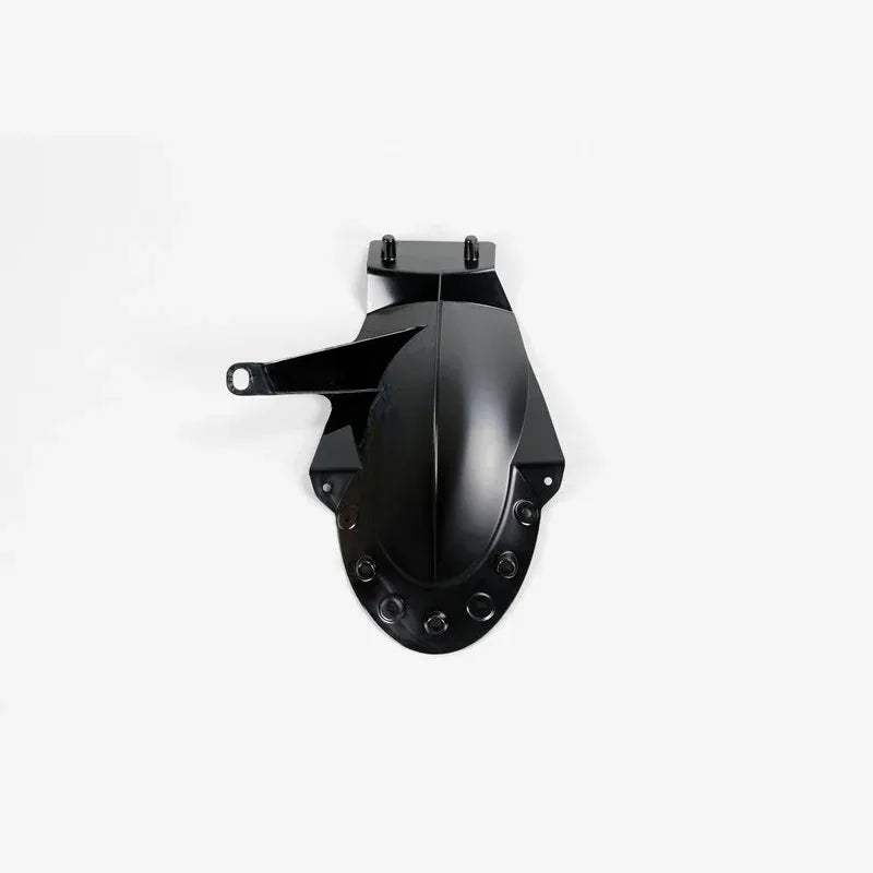 UFO Plast PLASTIC REAR FENDER, BLK/BLK