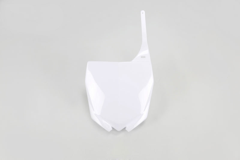 UFO Plast PLASTIC FRONT PLATE, WHT/WHT