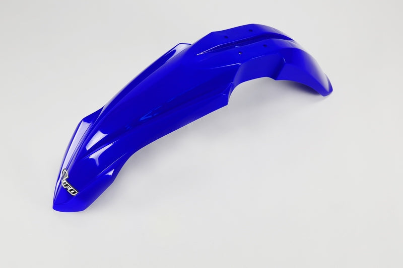 UFO Plast PLASTIC FRONT FENDER, BLUE/BLUE