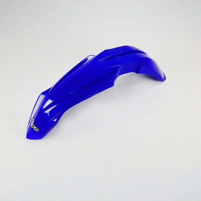 UFO Plast PLASTIC FRONT FENDER, BLUE/BLUE