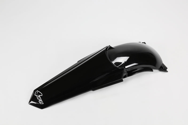 UFO Plast PLASTIC REAR FENDER, BLK/BLK