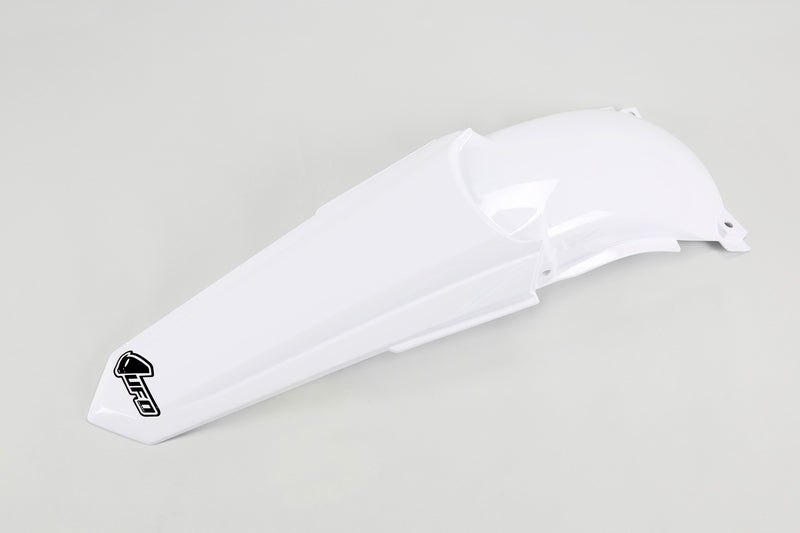 UFO Plast PLASTIC REAR FENDER, WHT/WHT