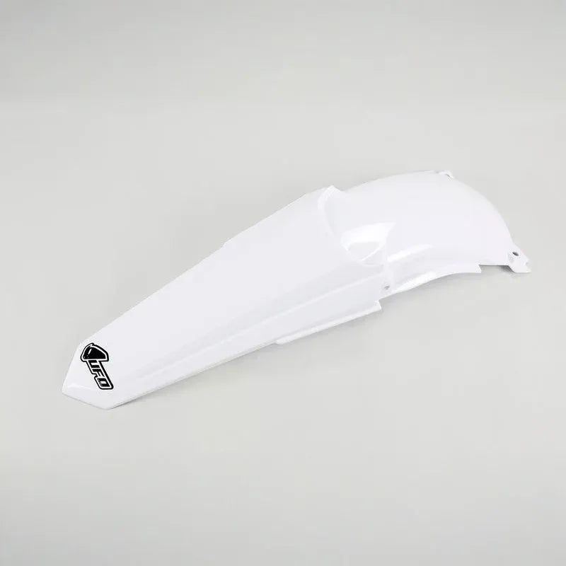 UFO Plast PLASTIC REAR FENDER, WHT/WHT